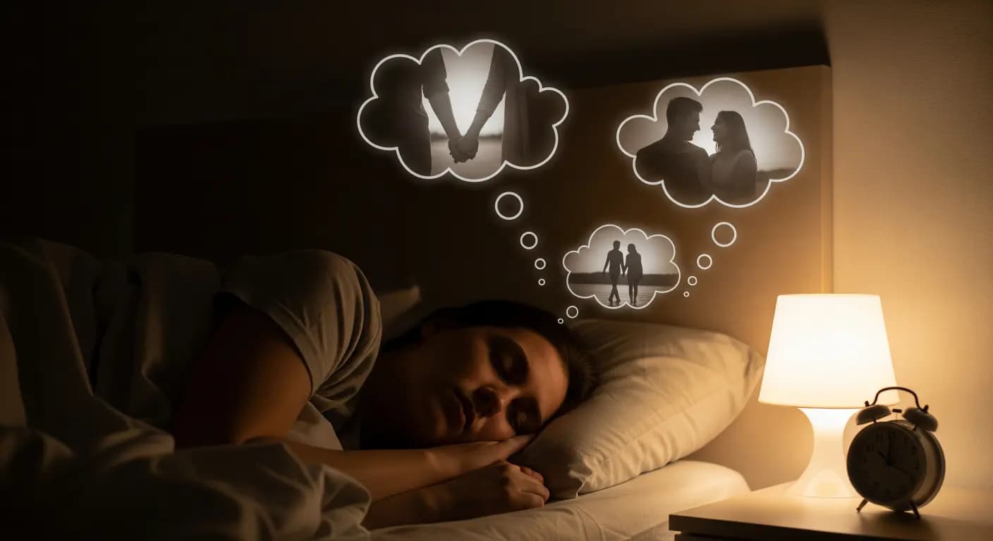 What does dreaming about your ex-partner indicate?