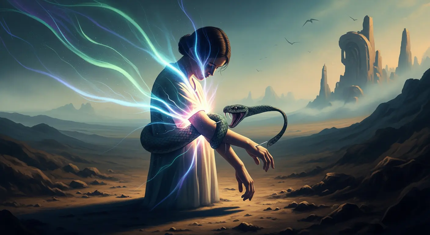 Snake bite in a dream — Islamic interpretation by Ibn Sirin