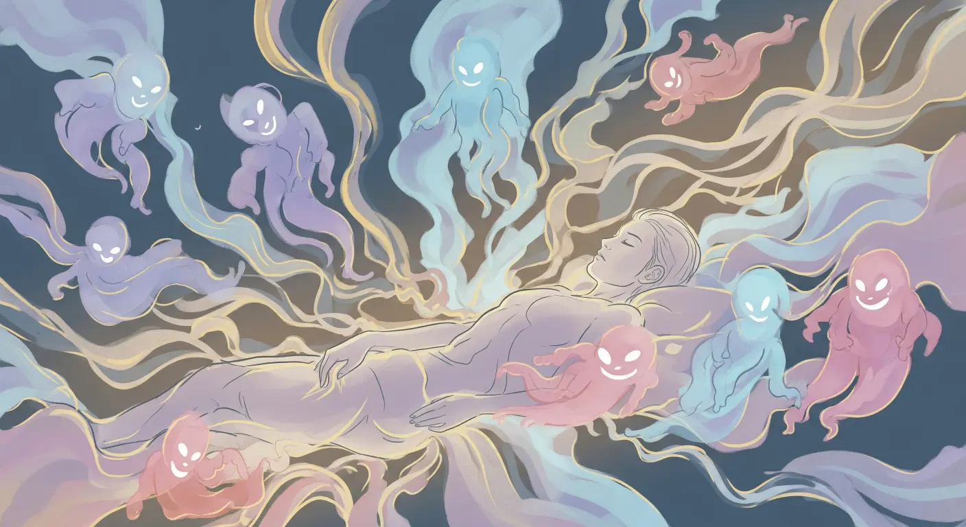 Dreaming About Jinn – Symbolic Illustration