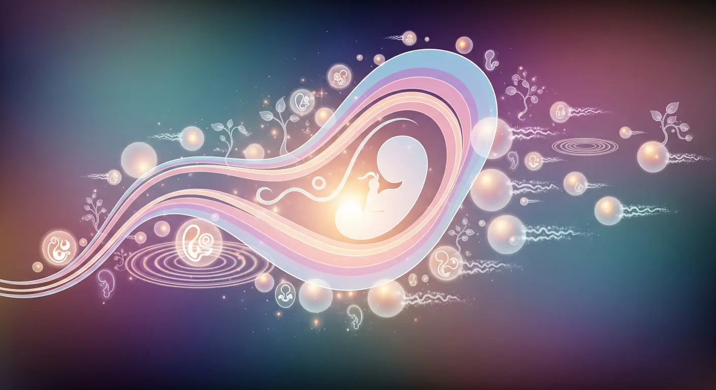 Abstract pregnancy dream